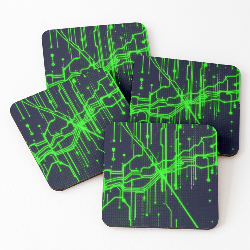Item preview, Coasters (Set of 4) designed and sold by ctmartstudio.