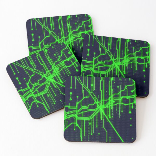 Item preview, Digital Matrix Abstract Code designed and sold by CTM ArtStudio.