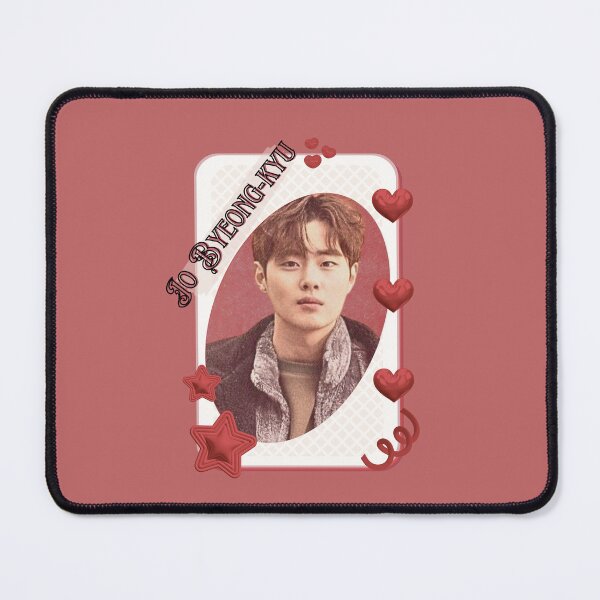 Item preview, Jo Byeong-kyu Korean Actor Kdrama Card Red Aesthetic Collage Design designed and sold by AJUNICE STUDIO.