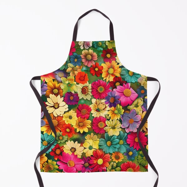 Item preview, 1960's Flower Power Retro Hippie Vibrant-Colored Pattern designed and sold by DEC02.