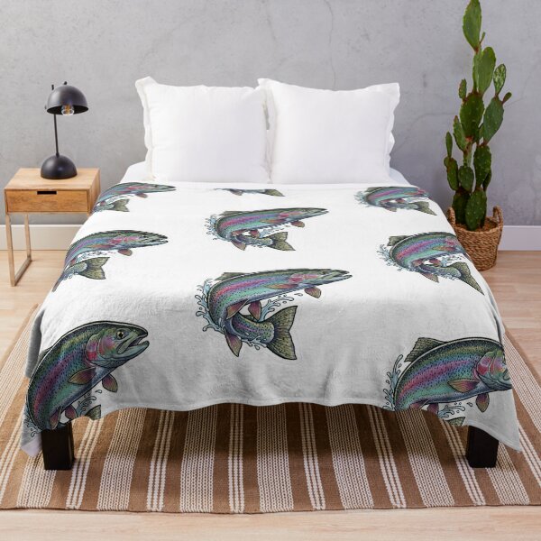 Item preview, Rainbow trout Sticker, rainbow trout, fishing, fishing life, angler designed and sold by BrinaandPops.