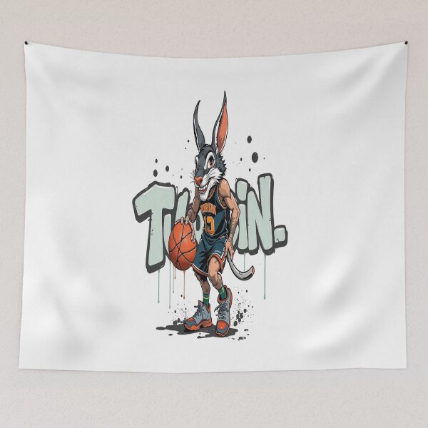 Item preview, basketball player women men trending graffiti  designed and sold by atomsama.