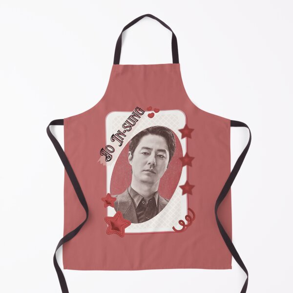 Item preview, Jo In-sung Korean Actor Kdrama Card Red Aesthetic Collage Design designed and sold by AJUNICE STUDIO.
