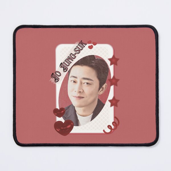 Item preview, Jo Jung-suk Korean Actor Kdrama Card Red Aesthetic Collage Design designed and sold by AJUNICE STUDIO.