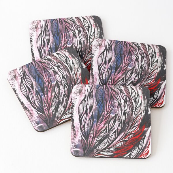 Item preview, Multi-colored feather swirl designed and sold by Olirina.