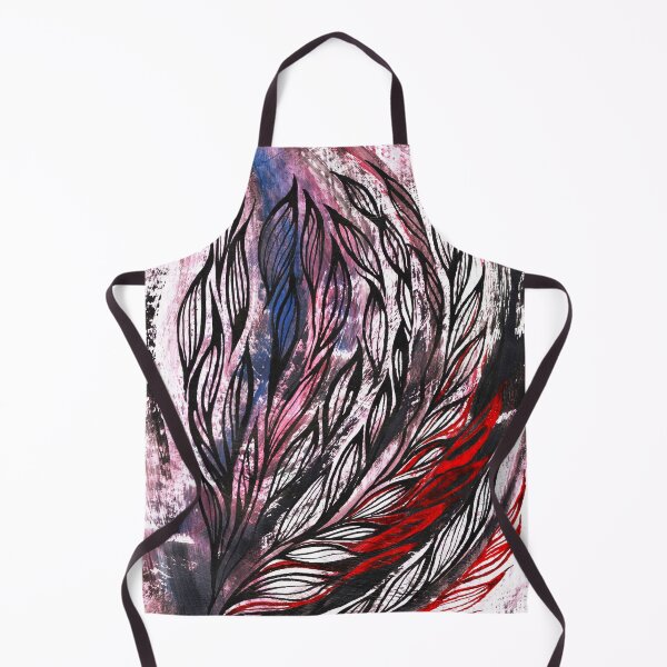 Item preview, Multi-colored feather swirl designed and sold by Olirina.