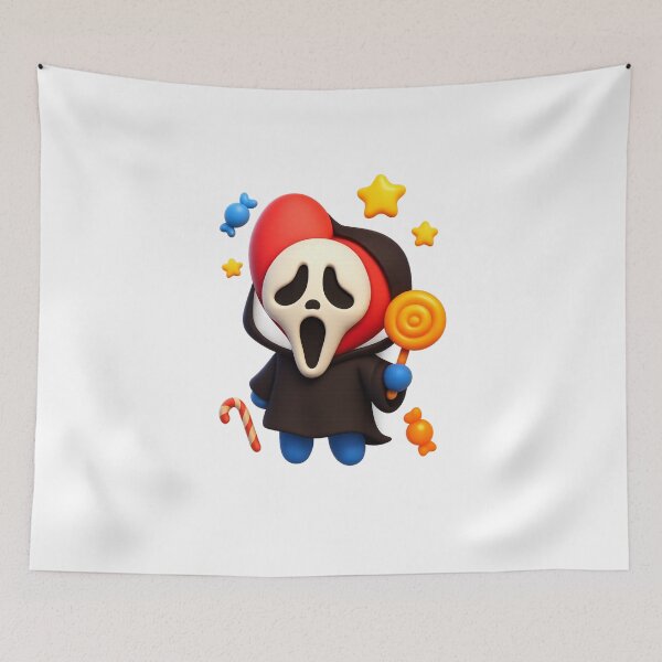 Item preview, BT21 Halloween Bts Tata Scream— Cute BT21 Horror Parody Sticker designed and sold by Crazy-universe.