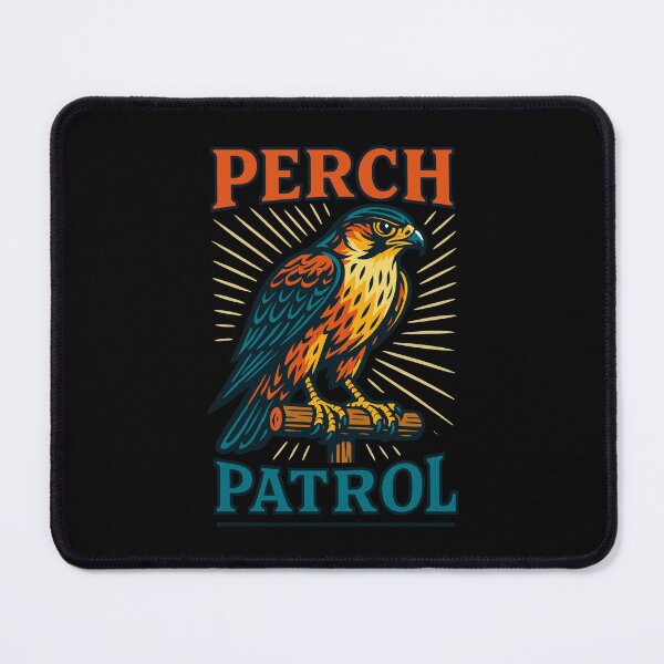 Item preview, Falcon Perch Patrol Falconry Birds Hunting designed and sold by LuminOrb.