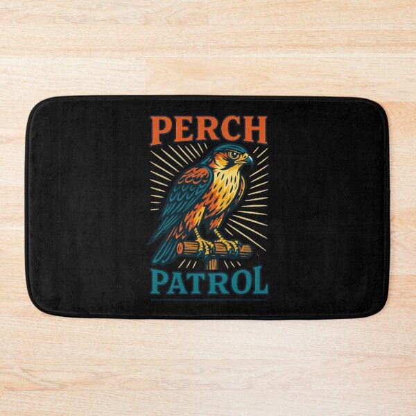 Item preview, Falcon Perch Patrol Falconry Birds Hunting designed and sold by LuminOrb.