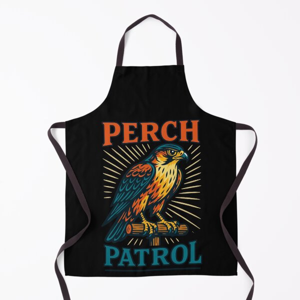 Item preview, Falcon Perch Patrol Falconry Birds Hunting designed and sold by LuminOrb.