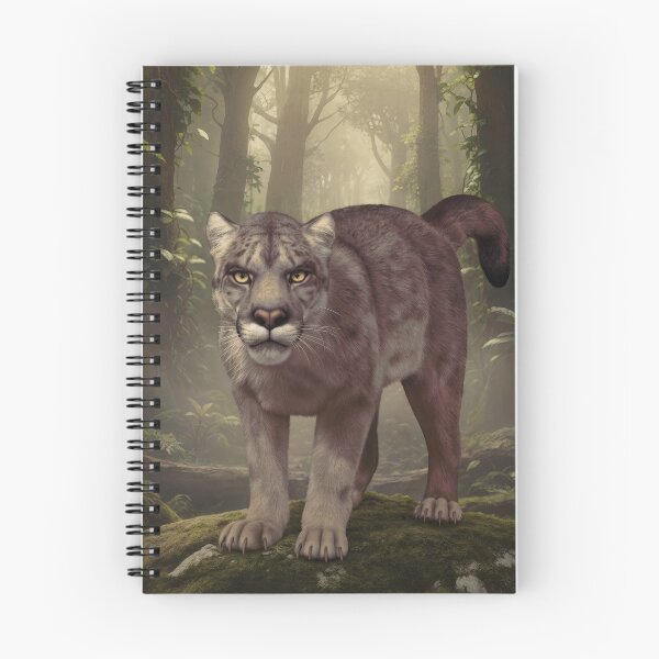 Item preview, Proailurus lemanensis, in a forest. designed and sold by Federico Ayub.