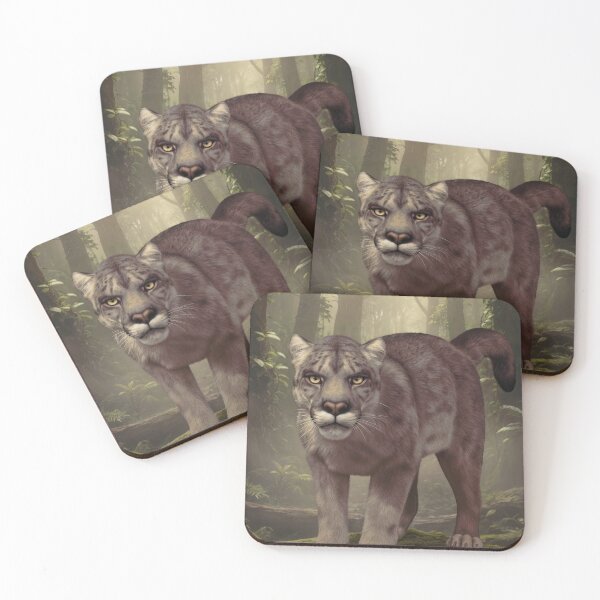 Item preview, Proailurus lemanensis, in a forest. designed and sold by Federico Ayub.
