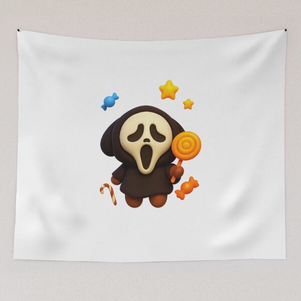 Item preview, BT21 Halloween Bts Shooky Scream— Cute BT21 Horror Parody Sticker designed and sold by Crazy-universe.