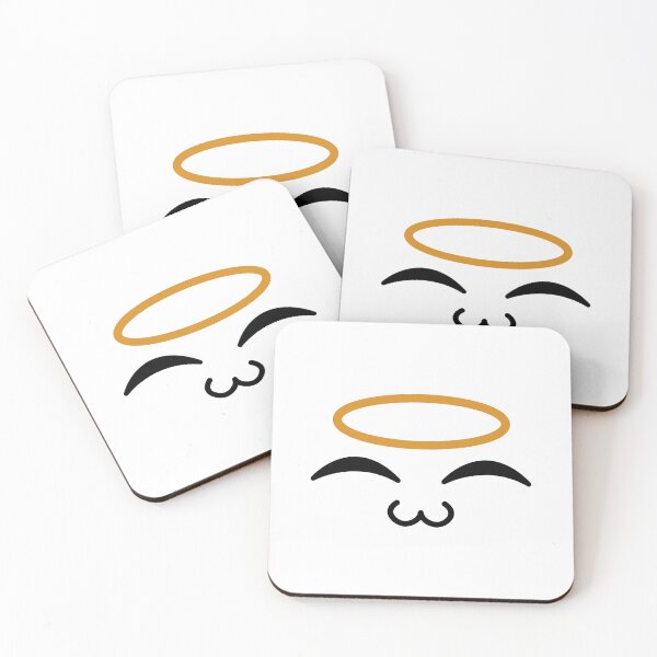 Item preview, Cute kawaii uwu angel face designed and sold by BlushyPrint.