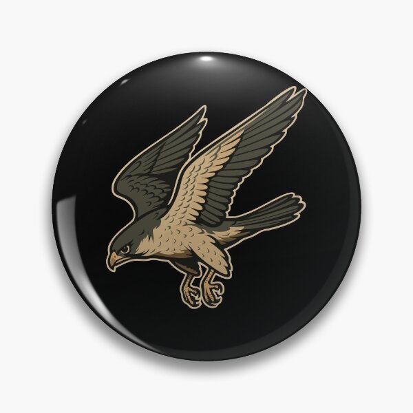Item preview, Majestic Falcon Soars High in Sky designed and sold by LuminOrb.