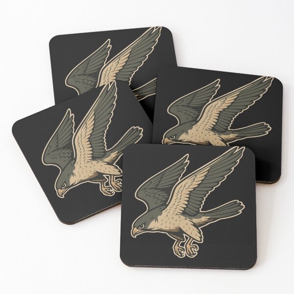Item preview, Majestic Falcon Soars High in Sky designed and sold by LuminOrb.