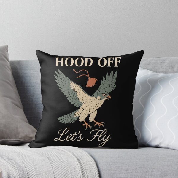 Item preview, Hood Off Let's Fly With Peregrine Falcon Design designed and sold by LuminOrb.