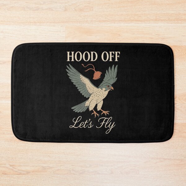 Item preview, Hood Off Let's Fly With Peregrine Falcon Design designed and sold by LuminOrb.