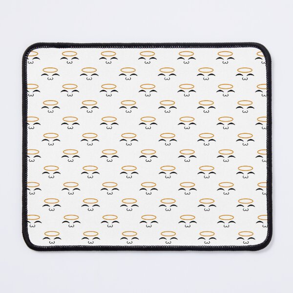 Item preview, Cute kawaii uwu angel face pattern designed and sold by BlushyPrint.