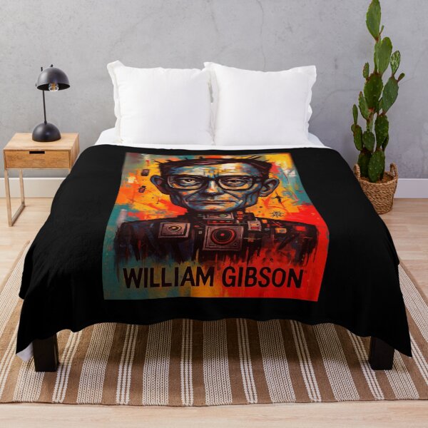 Item preview, William Gibson - Cyberpunk Author designed and sold by Sarcastic designs.