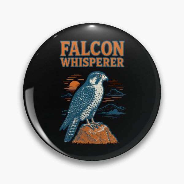 Item preview, Falcon Whisperer Peregrine Falconry Birds Prey designed and sold by LuminOrb.