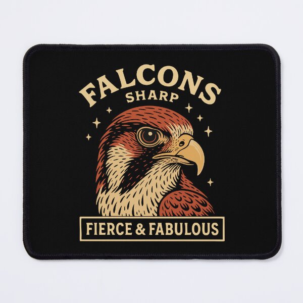 Item preview, Falcons Sharp Fierce & Fabulous Design designed and sold by LuminOrb.