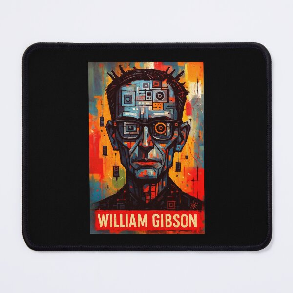 Item preview, William Gibson - Sci Fi Author designed and sold by Sarcastic designs.