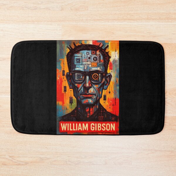 Item preview, William Gibson - Sci Fi Author designed and sold by Sarcastic designs.