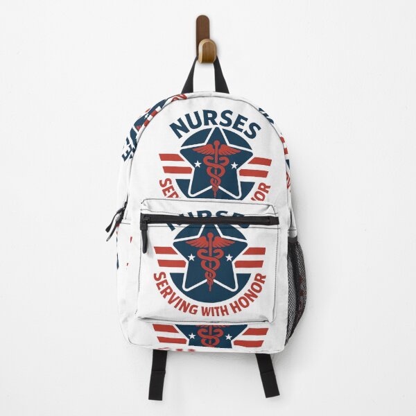 Item preview, Nurses Serving With Honor – Patriotic Nurse Design designed and sold by New Art.