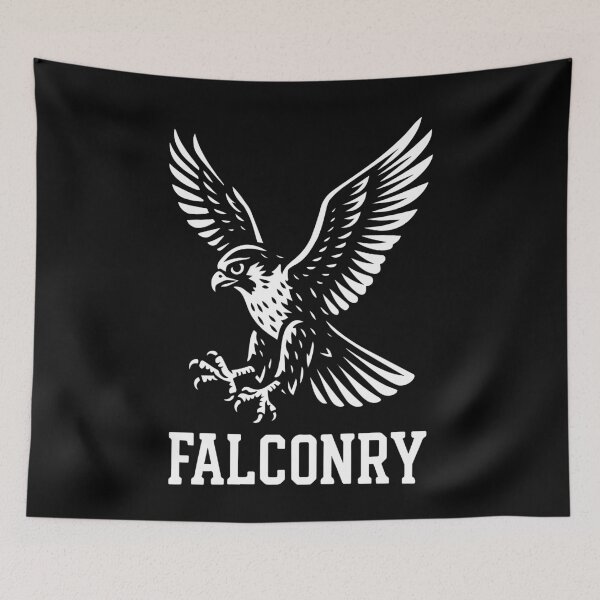 Item preview, Falconry Enthusiasts Peregrine Falcon Design designed and sold by LuminOrb.
