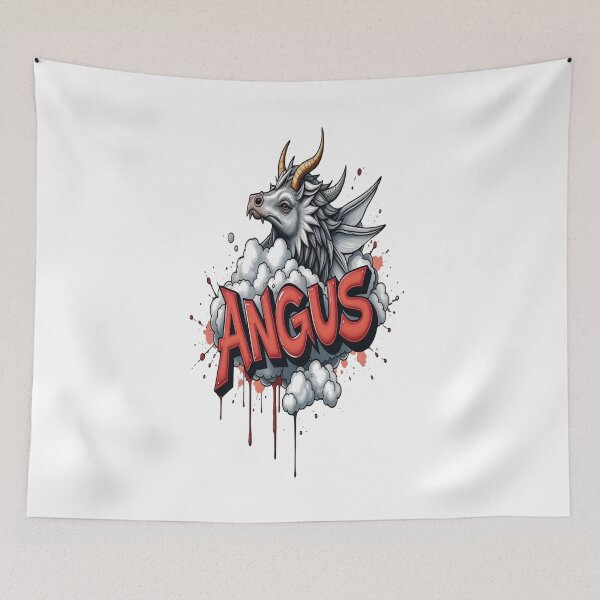 Item preview, cloud angus digital art family mom dad graffiti trend  designed and sold by atomsama.