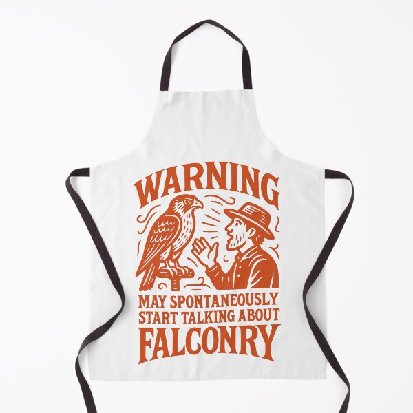 Item preview, Warning May Start Talking About Falconry falcon designed and sold by LuminOrb.