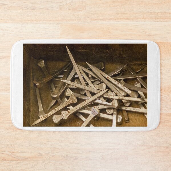 Item preview, Pile Of Rusty Metal Tools And Chisels In A Workshop Box For Carpentry And DIY Projects designed and sold by Nmallia.