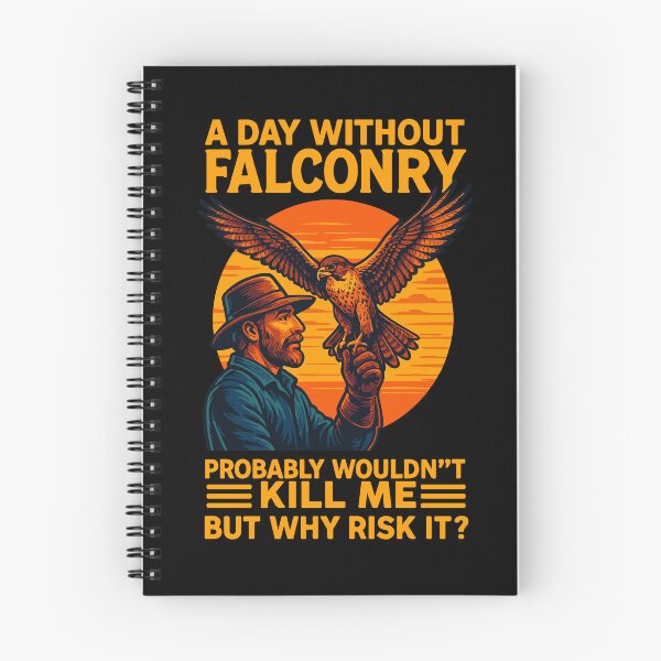 Item preview, Funny Falcon Design A Day Without Falconry designed and sold by LuminOrb.