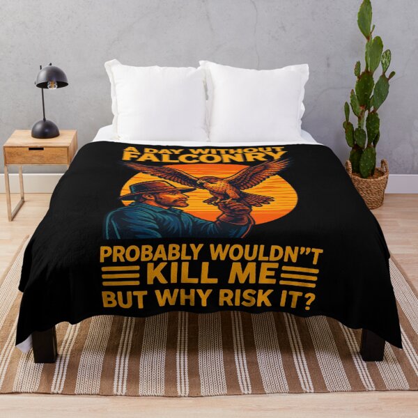 Item preview, Funny Falcon Design A Day Without Falconry designed and sold by LuminOrb.