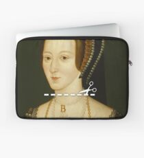 Cut Here - Anne Boleyn Laptop Sleeve