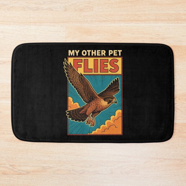 Item preview, Falcon My Other Pet Flies Falconry Hunting Gear designed and sold by LuminOrb.