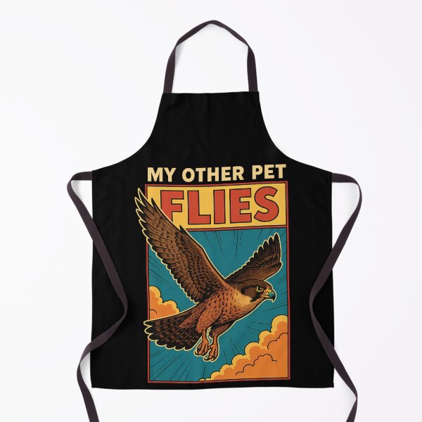 Item preview, Falcon My Other Pet Flies Falconry Hunting Gear designed and sold by LuminOrb.