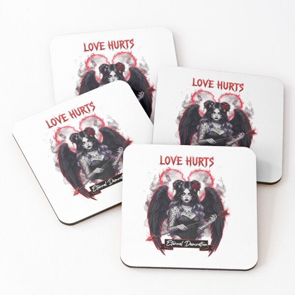 Item preview, LOVE HURTS T-SHIRT  designed and sold by Monrue66 .