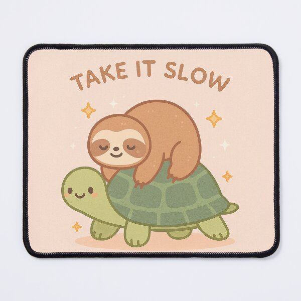 Item preview, Take It Slow designed and sold by MindprintStudio.