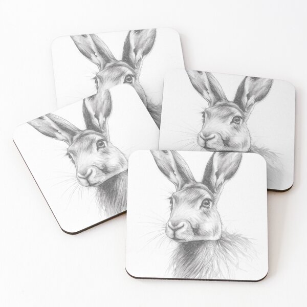 Item preview, Hare Pencil Sketch designed and sold by Leon Woods Pencil Art.