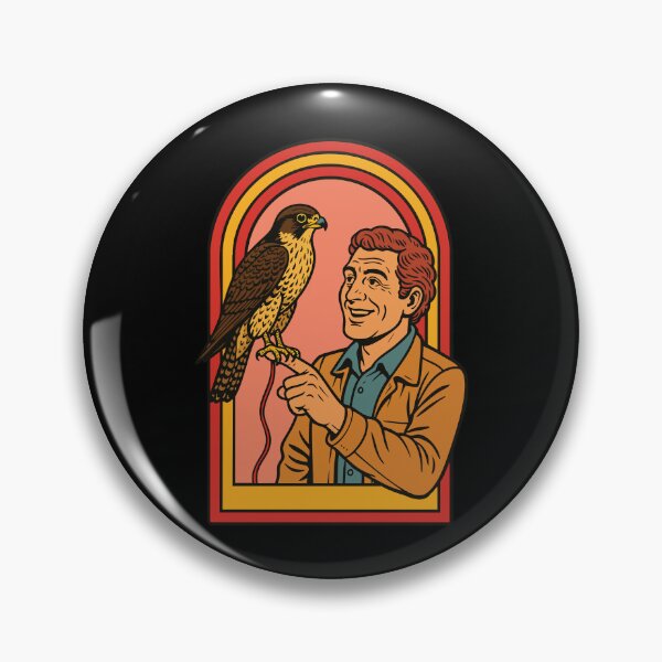 Item preview, Peregrine Falcon and Falconer Art with Ornithology designed and sold by LuminOrb.