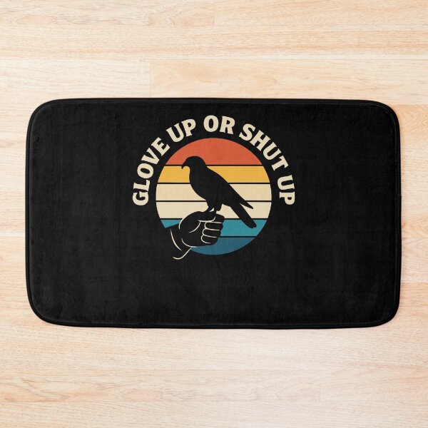Item preview, Glove Up Or Shut Up Falconry Art designed and sold by LuminOrb.