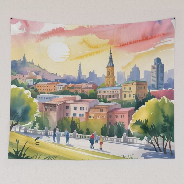 Item preview, Mtatsminda Park – Tbilisi, Georgia designed and sold by TravelWish.