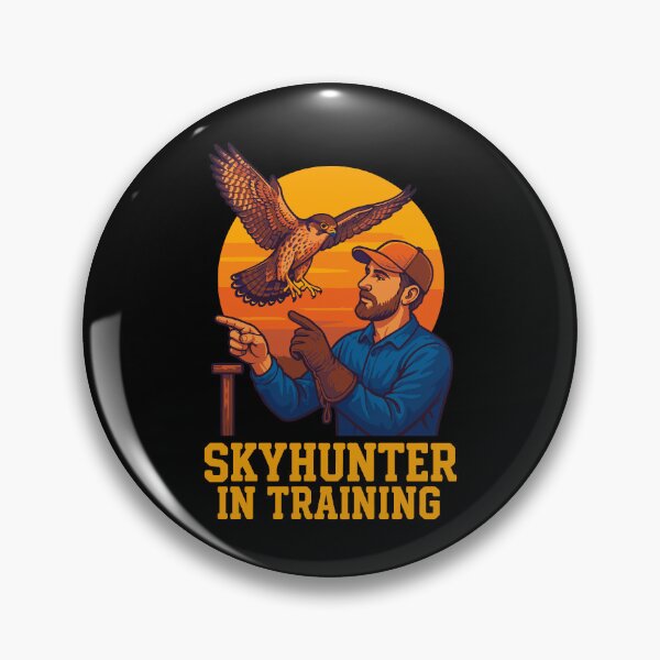 Item preview, Falcon Skyhunter In Training Falconry Birds designed and sold by LuminOrb.