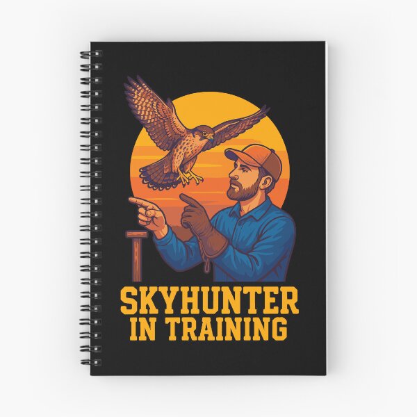 Item preview, Falcon Skyhunter In Training Falconry Birds designed and sold by LuminOrb.