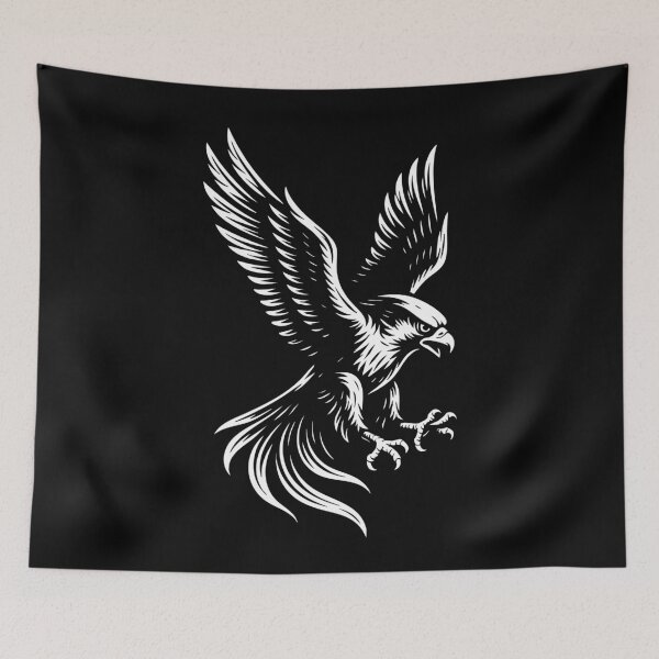 Item preview, Majestic Falcon Design for Falconry Enthusiasts designed and sold by LuminOrb.