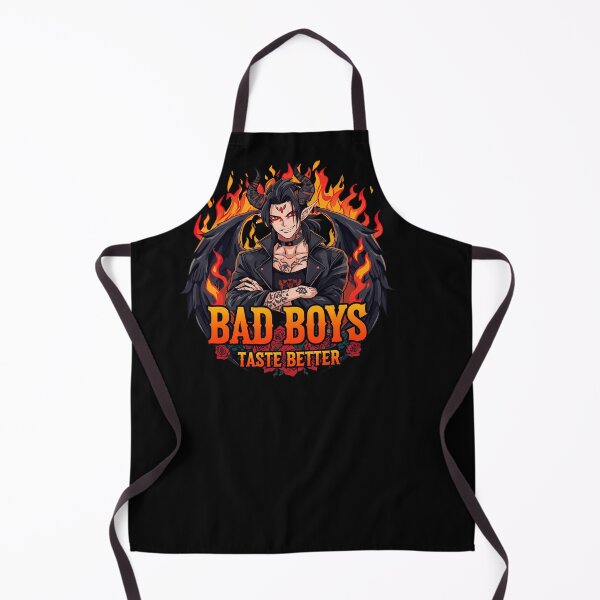 Item preview, Bad Boys Taste Better | Fiery Demon Rebel Anime Aesthetic Design designed and sold by Lunaria Arts.