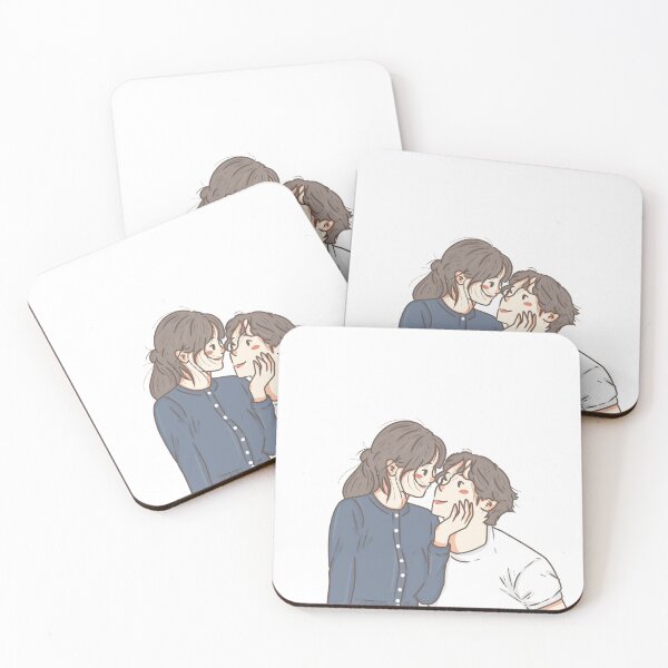 Item preview, Head Over Heels – Korean Drama Couple designed and sold by niremme.