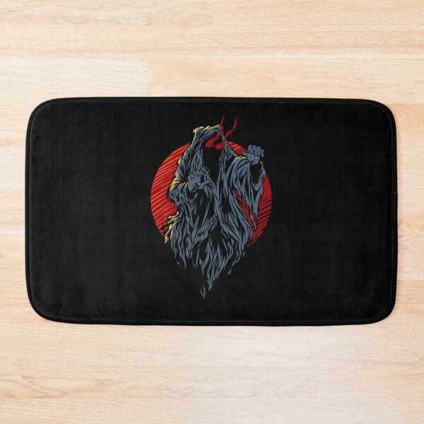 Item preview, Demon with red fiery eyes on Halloween designed and sold by Joncasmiart.